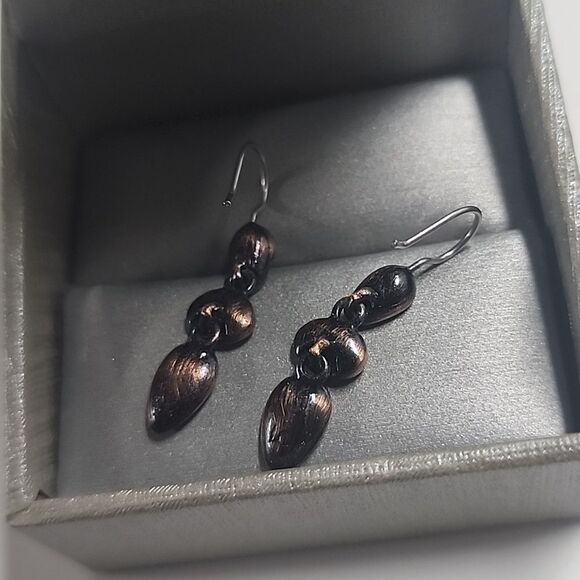 LC Dangle Drop Earrings Multicolor - Picture 2 of 2